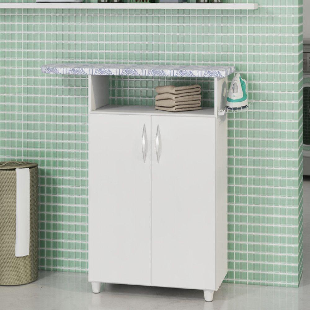 Tábua De Passar 2 Portas Branco Brilho Notável Móveis - 1