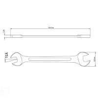 Chave Fixa 1.1/16x1.1/4" Tramontina Com Corpo Em Aço Especial Cromado Tramontina - 3
