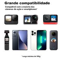 Bastão 3-Way Multifuncional 55cm para GoPro e Similares - Telesin - 2