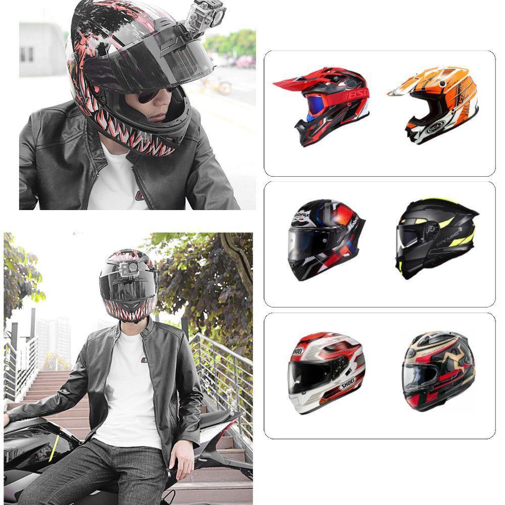 Suporte Para Capacete de Moto para Câmeras GoPro e Similares - 2