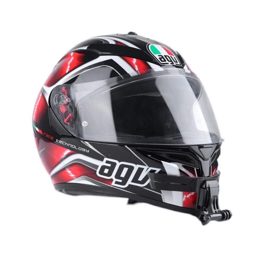Suporte Para Capacete de Moto para Câmeras GoPro e Similares - 9