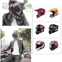 Suporte Para Capacete de Moto para Câmeras GoPro e Similares