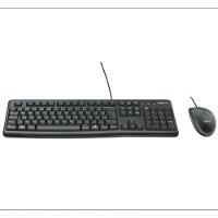 Combo Teclado E Mousecom Fio Logitech Mk120 - 920-004429 Preto - 1