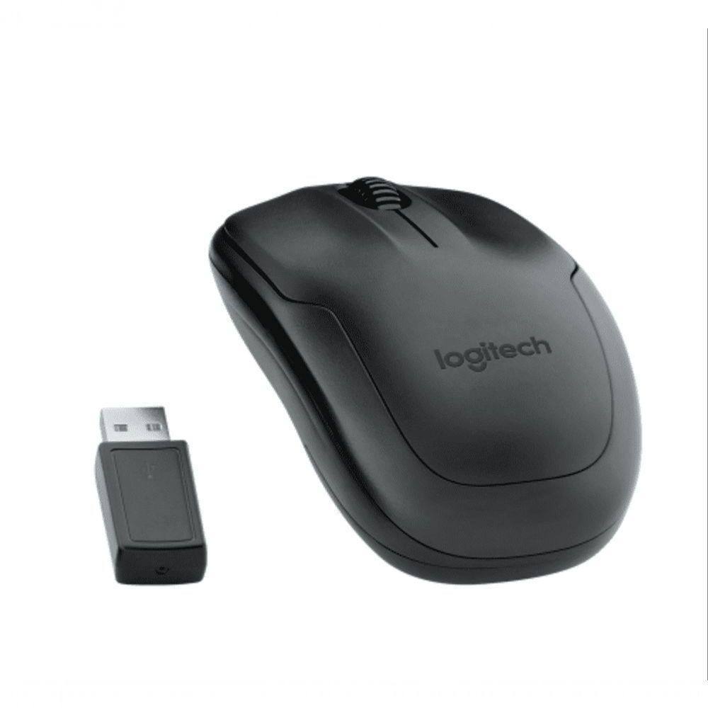 Combo Teclado E Mouse Logitech Sem Fio Mk220 - 920-004431 Preto - 3