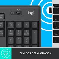 Kit Teclado E Mouse Sem Fio Logitech Silent Mk295