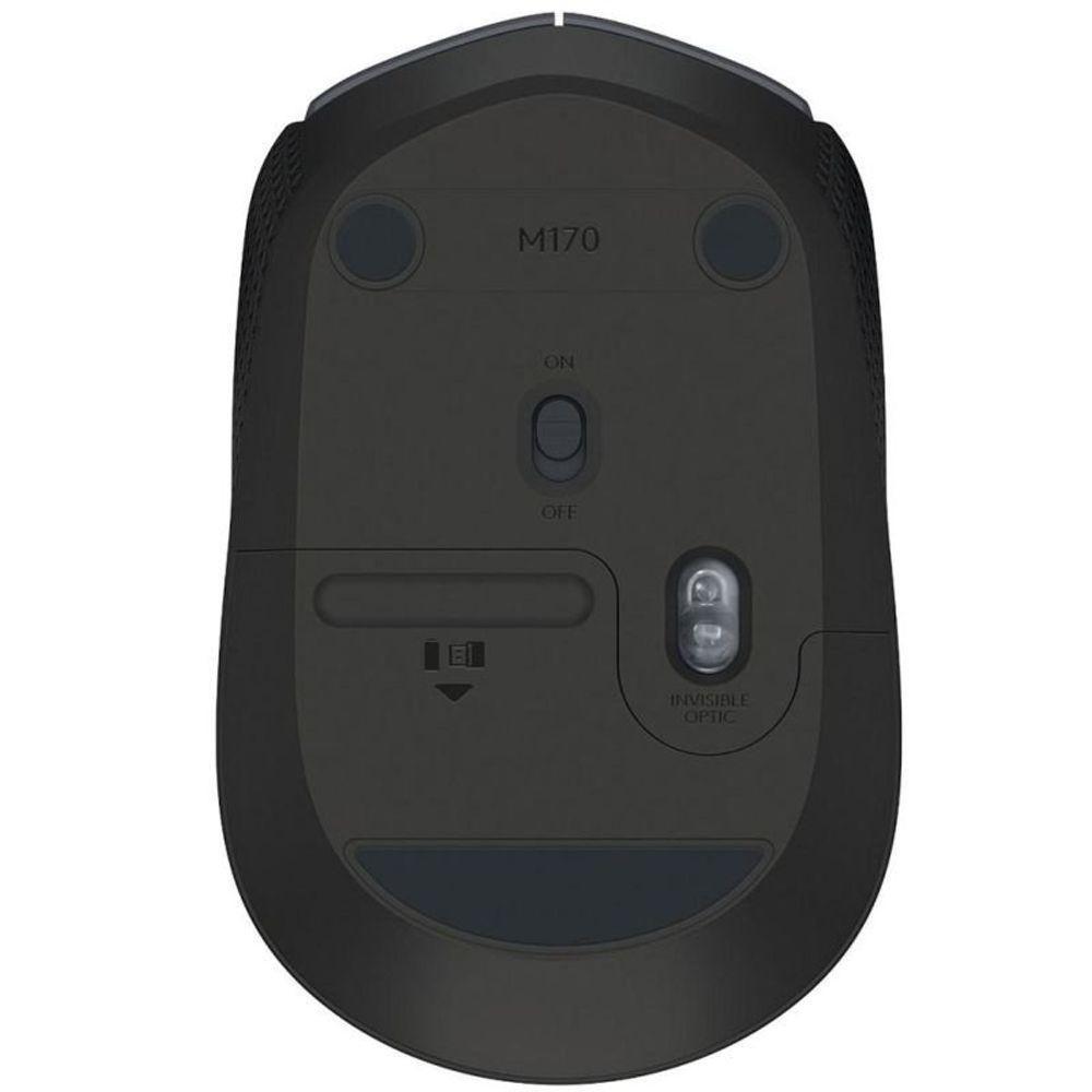 Mouse Sem Fio Logitech M170 Preto - 2