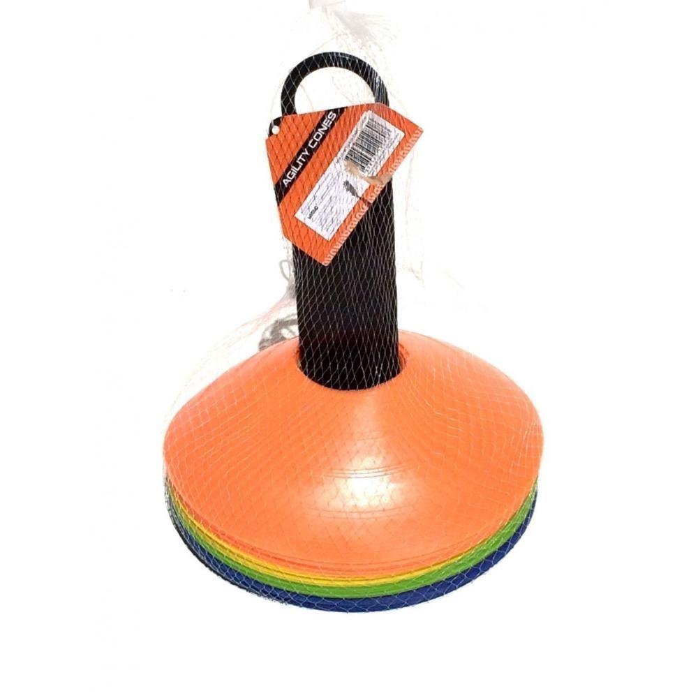 Kit Com 20 Mini Cones De Agilidade Live Up - 2