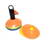 Kit Com 20 Mini Cones De Agilidade Live Up - 3