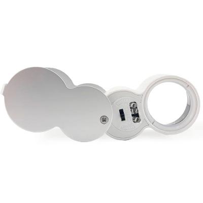 Lupa Bolso Lente 25mm Led Uv Solver Relojoeiro Joalheiro