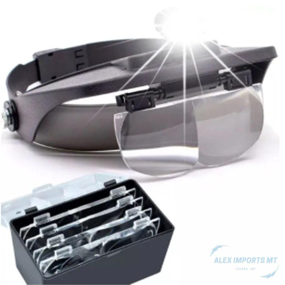 Lupa Cabeça Com Luz Para Dentista Lupa Com Led Pra Clinicas - 4