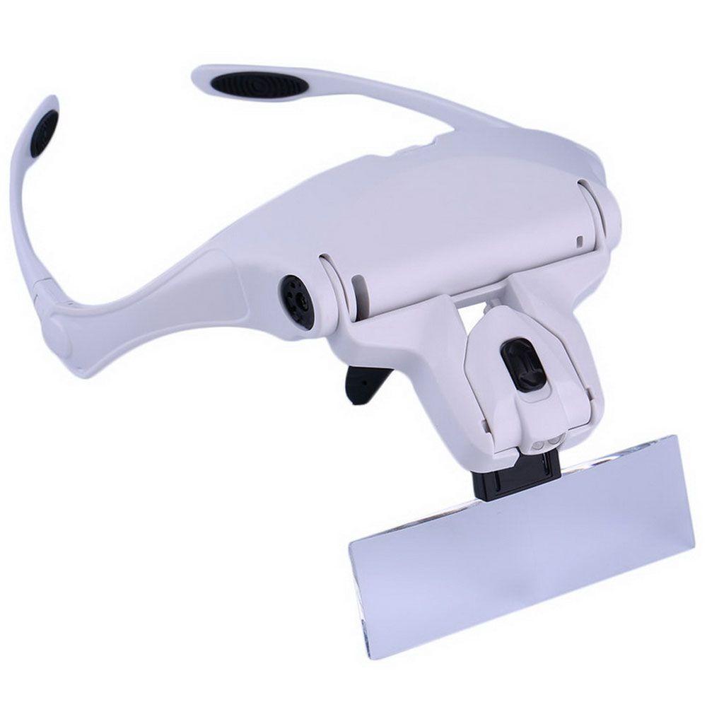 Lupa de Cabeça 5 Lentes + LEDs Lorben - 3