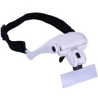 Lupa de Cabeça 5 Lentes + LEDs Lorben - 14