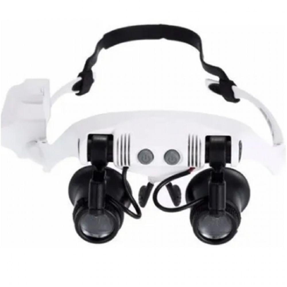 Lupa Óculos 4 Lentes Profissionais Para Ouvires - 1