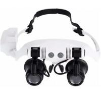 Lupa Óculos 4 Lentes Profissionais Para Ouvires - 1