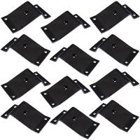 Kit 12 Chapinhas Inclinada 15º Fixação Pés Palito Rosca - 1