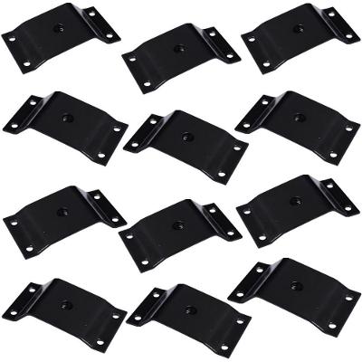 Kit 12 Chapinhas Inclinada 10º Fixação Pés Palito Rosca