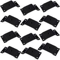 Kit 12 Chapinhas Inclinada 10º Fixação Pés Palito Rosca - 1