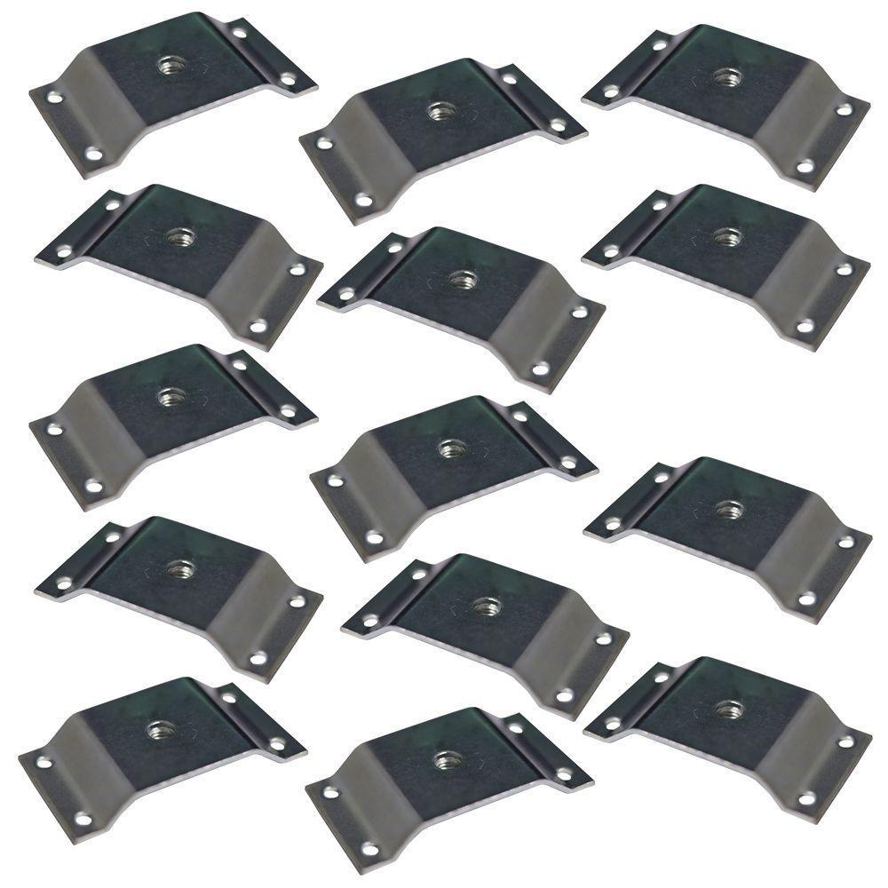 Kit 14 Chapinhas Elevada Fixação Pés Palito Rosca 5 16 - 1