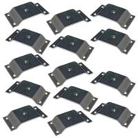 Kit 14 Chapinhas Elevada Fixação Pés Palito Rosca 5 16 - 1