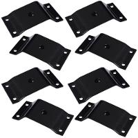 Kit 8 Chapinhas Inclinada 10º Fixação Pés Palito Rosca - 1