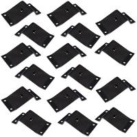 Kit 16 Chapinhas Inclinada 15º Fixação Pés Palito Rosca - 1