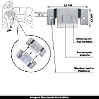 18 Pares De Conector De Encaixe Para Móveis - 7