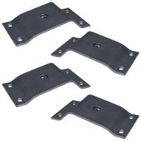 Kit 4 Chapinhas Inclinada 10º Fixação Pés Palito Rosca - 1