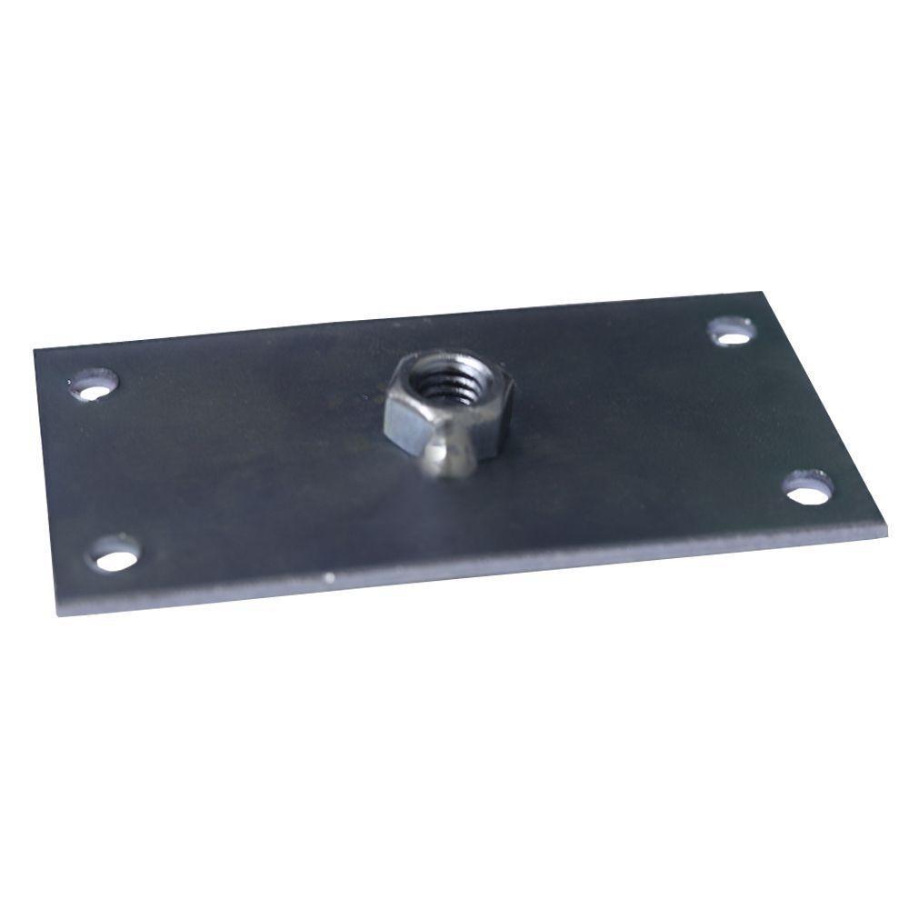 Kit 2 Chapinhas Chapa Reta Fixação Pés Palito Rosca - 3