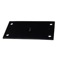 Kit 16 Chapinhas Reta Fixação Pés Palito Rosca 5 16 Preto - 5