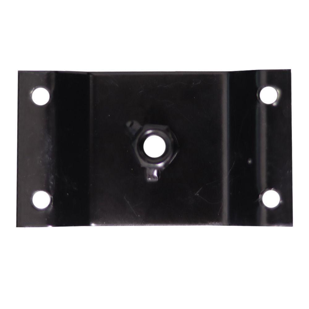 Kit 18 Chapinhas Elevada Fixação Pés Palito Rosca 5 16 Preto - 4