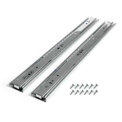 Corrediça Para Gaveta Trilho Telescópico 30Cm Par 35Kg Aço
