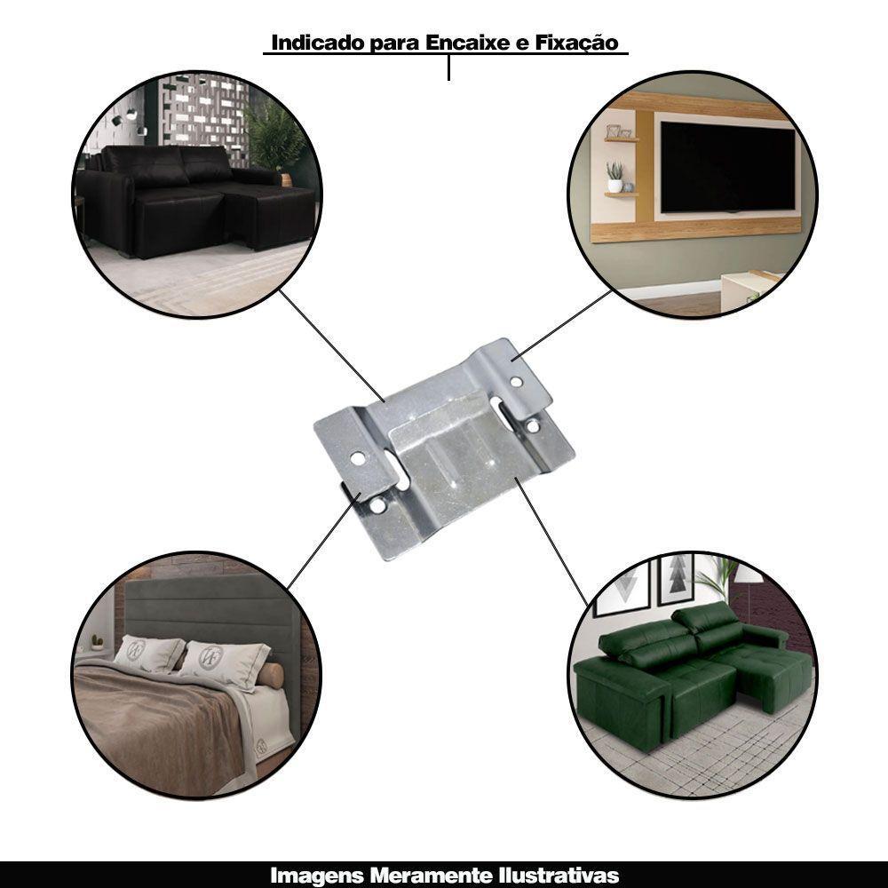 8 Pares De Conector De Encaixe Para Móveis - 5