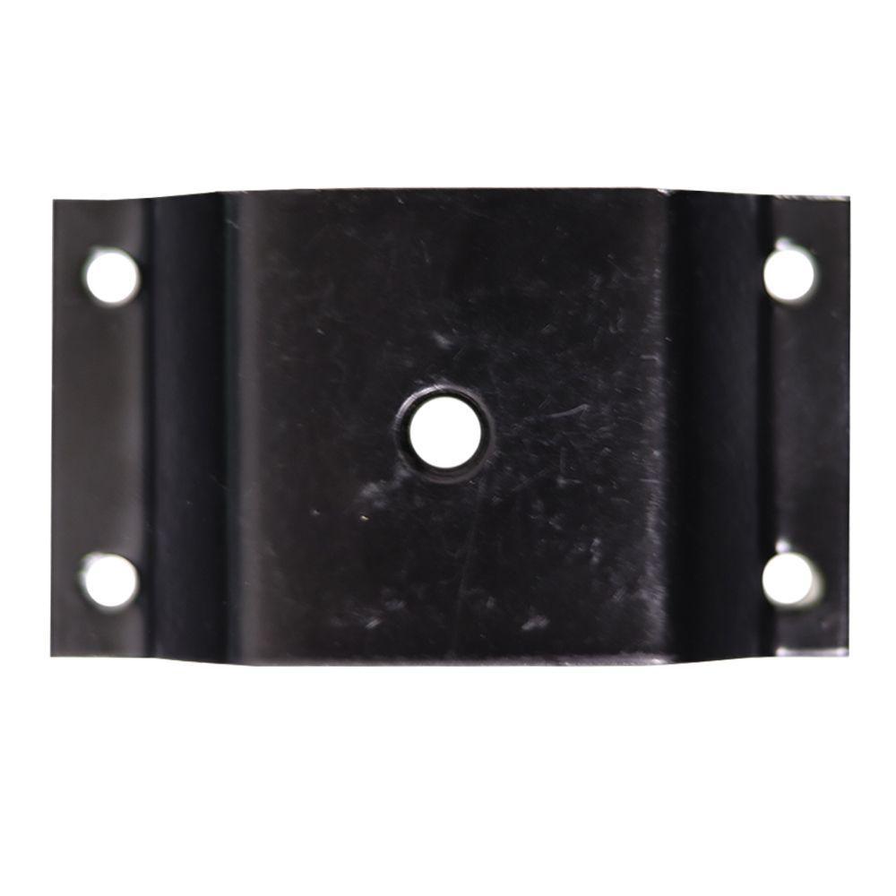 Chapinha Chapa Elevada Fixação Pés Palito Rosca 5/16 Preto - 2