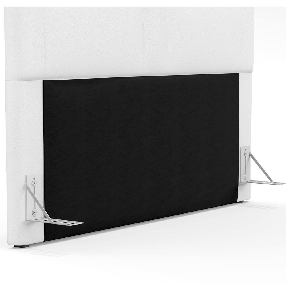 Kit 02 Pares Frame Adaptador Cabeceira Queen King Solteiro - 5