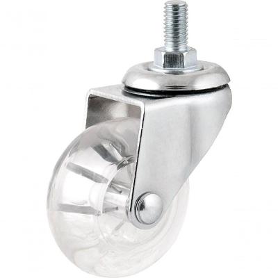 Rodízio Com Pino 2" Pu Transp Nove54