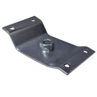 Kit 6 Chapinhas Inclinada 10º Pés Palito Rosca 5/16 Zincada - 2