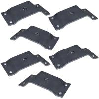 Kit 6 Chapinhas Inclinada 10º Pés Palito Rosca 5/16 Zincada - 6