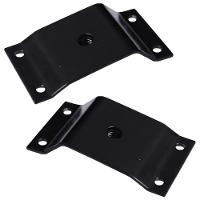 Kit 2 Chapinhas Inclinada 10º Pés Palito Rosca 5/16 Preto - 6