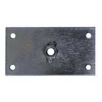 Chapinha Chapa Reta Fixação Pés Palito Rosca 5/16 Zincada - 5