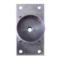 Kit 16 Chapinhas Reta Com Tubo Pés Palito Rosca 5/16 Zincada