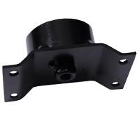 Chapa Elevada Com Tubo Fixação Pés Palito Rosca 5/16 Preto - 3