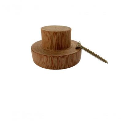 Puxador Gaveta Madeira Cambará 5 Un.