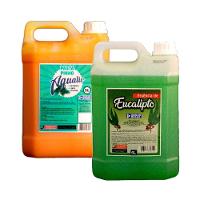 Kit Pasta Pinho Aqualiv E Essência Eucalipto Concentrado 5l - 1