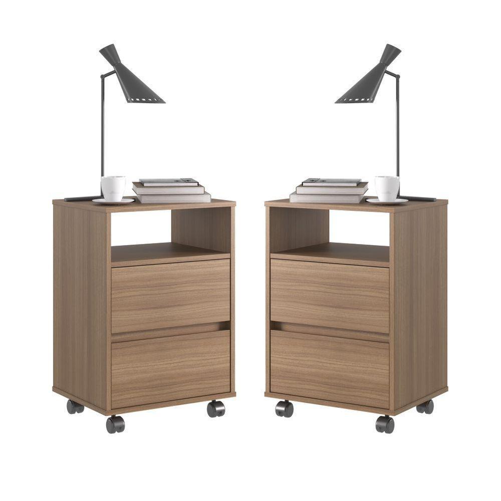 Conjunto De 2 Gaveteiros Flox Affara - 1