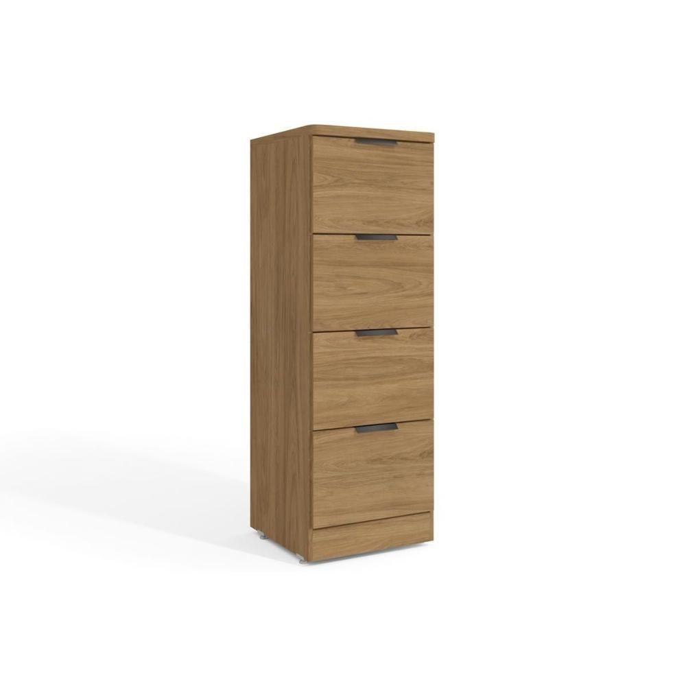 Arquivo de Escritório 1004A 4 Gavetas c/ Chave Itapuã - Kappesberg - 1