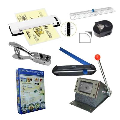 Kit Plastificação, Produção Crachá E Cardápio Profissional