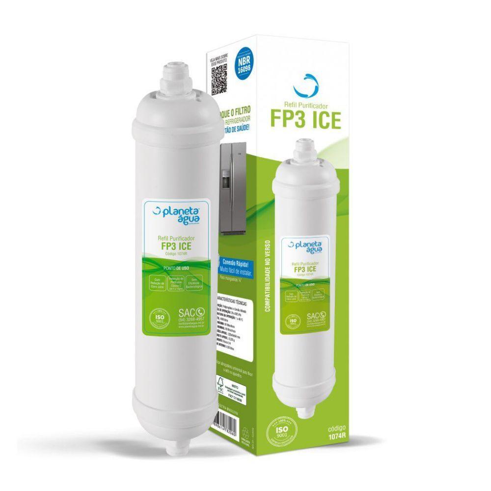 Refil Filtro Externo Geladeira Side By Side Electrolux T33 - 1