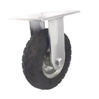 Rodizio Fixo Pneu 6X2 Pneumático Aro C/Rolamento 4 Lonas - 2