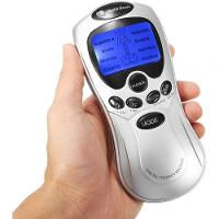 Massageador Eletrico Digital Para Dores E Tensao Muscular Acupuntura Lcd Com 4 Eletrodos Cx - 2