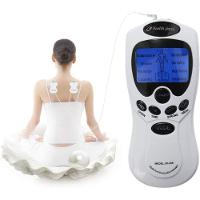 Massageador Eletrico Digital Para Dores E Tensao Muscular Acupuntura Lcd Com 4 Eletrodos Cx - 6